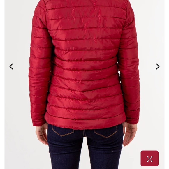 US POLO ASSN Fitted Puffer Jacket XS NEW with tags - Picture 2 of 4